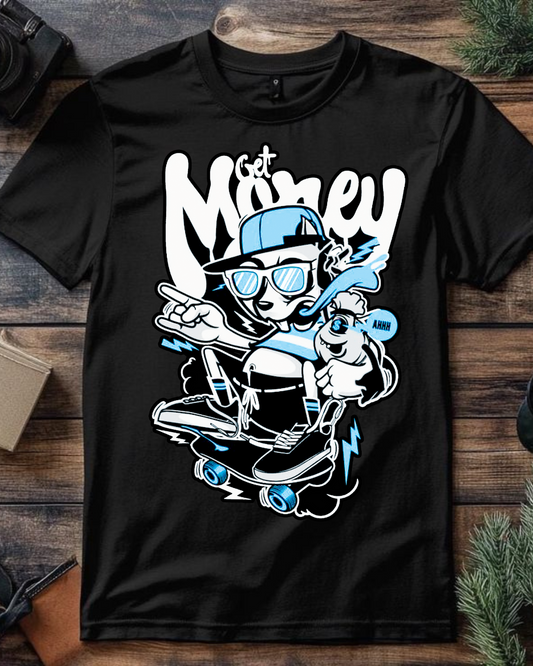"Get Money Hustler" Urban Drip Oversized Tee