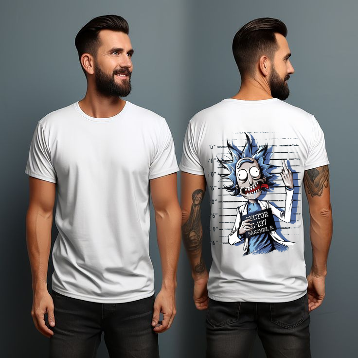 Mugshot Madness: Rick C-137 Edition